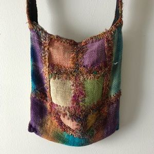 Earth Divas Free Trade Colorful Boho Crossbody Bag